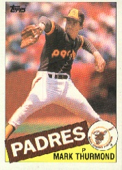 1985 Topps Baseball Cards      236     Mark Thurmond